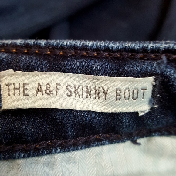 Abercrombie & Fitch Jeans Blue 4R W27 L33 - Picture 8 of 8